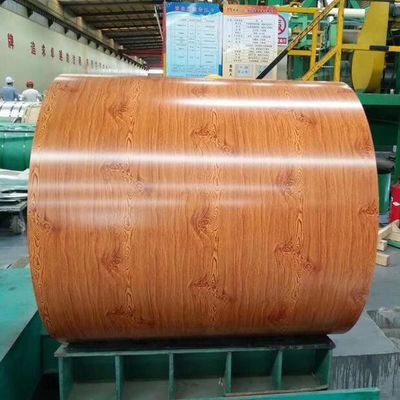 ซื้อ แผ่นเหล็กเคลือบสีลายไม้ CGCC สำหรับตกแต่งภายใน online manufacture