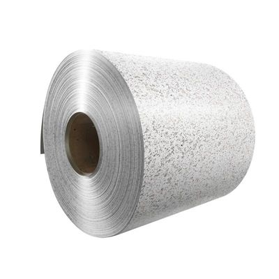 ซื้อ ความทนทานต่อรอยขีดข่วน 25 / 5UM PVDF เคลือบขดลวดอลูมิเนียมลายหิน การผลิตออนไลน์