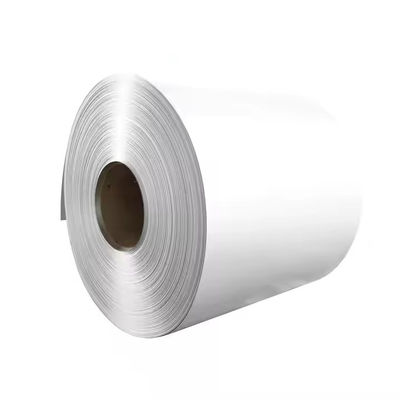 ซื้อ 3004 H24 สีขาว Pvdf แผ่นอัลลูมิเนียมเคลือบก่อนสําหรับชัตเตอร์ การผลิตออนไลน์