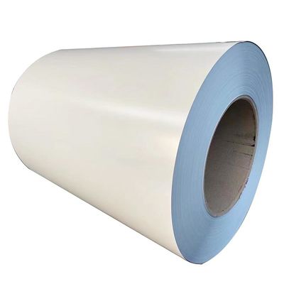 0.8mm ความหนา 9016 สีขาว Prepainted Steel Coil สําหรับเครื่องใช้ในบ้าน
