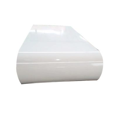 ความทนทานสูง 0.35x1000 มิลลิเมตร Ral 9016 PPGI สแตนเลสโค้ลสีขาว PPGI สําหรับแผ่นแซนวิช
