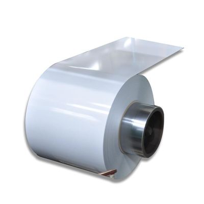 30-275g / M2 PPGI Coil Ral เหล็กม้วนเคลือบสีมาตรฐานสำหรับมุงหลังคา