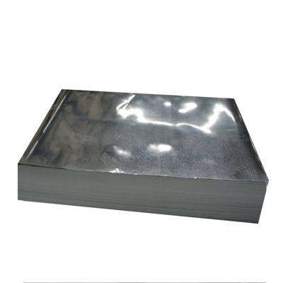 28 เกจแผ่นเหล็กสังกะสี Gi แผ่นธรรมดา Q235 Metal Zero Spangle
