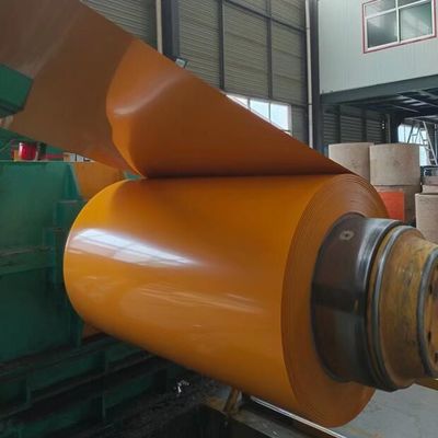 JIS G3322 CGLCC ASTM A755 CS-B เหล็กม้วนเคลือบสีความยาวที่กำหนดเอง