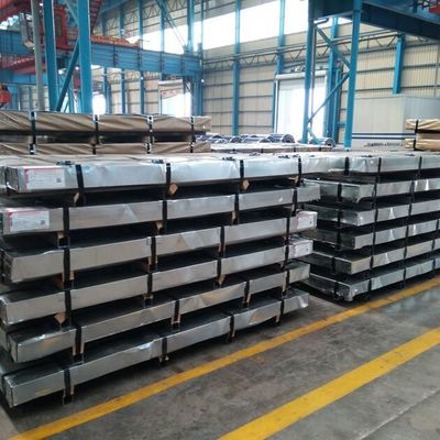 SGCC 24 Gauge Gi แผ่นเหล็กชุบสังกะสีธรรมดาสำหรับวัสดุก่อสร้าง