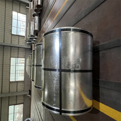กว้างปกติ 1000 มม Gi Sheet Coil กับผิวสีและสว่าง