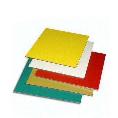 3003 ความหนา 2.85MM PVDF แผ่นอลูมิเนียมเคลือบสี สําหรับป้ายโฆษณา