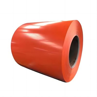 กว้างภายใน 508mm 0.4mm Ppgi โคลล์เหล็กเคลือบสอง Dx51d โคลล์เหล็ก