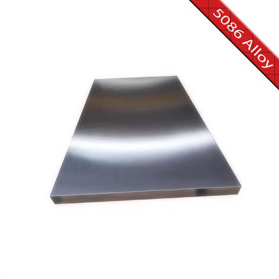 ความสามารถในการผสมผสานที่ดี Al-Mg Alloy 5086 แอลูมิเนียม Alloy Plate สําหรับเรือ