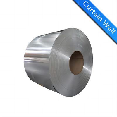 ความทนทานแรงลมสูง 3003 3004 โคลล์สหรัฐอะลูมิเนียมสําหรับผนังผ้าม่าน